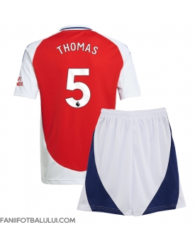 Arsenal Thomas Partey #5 Echipament de Fotbal Replică 2024-25 Copii Acasa (+ Șorturi)